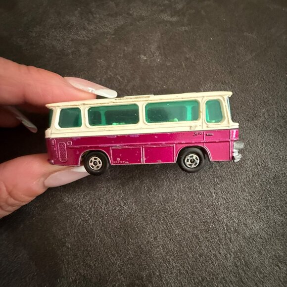 Vintage Matchbox Lesney No. 12 Setra Coach & Diecast Toy Cars Lot Of 6 - Picture 4 of 16